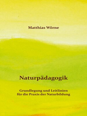 cover image of Naturpädagogik